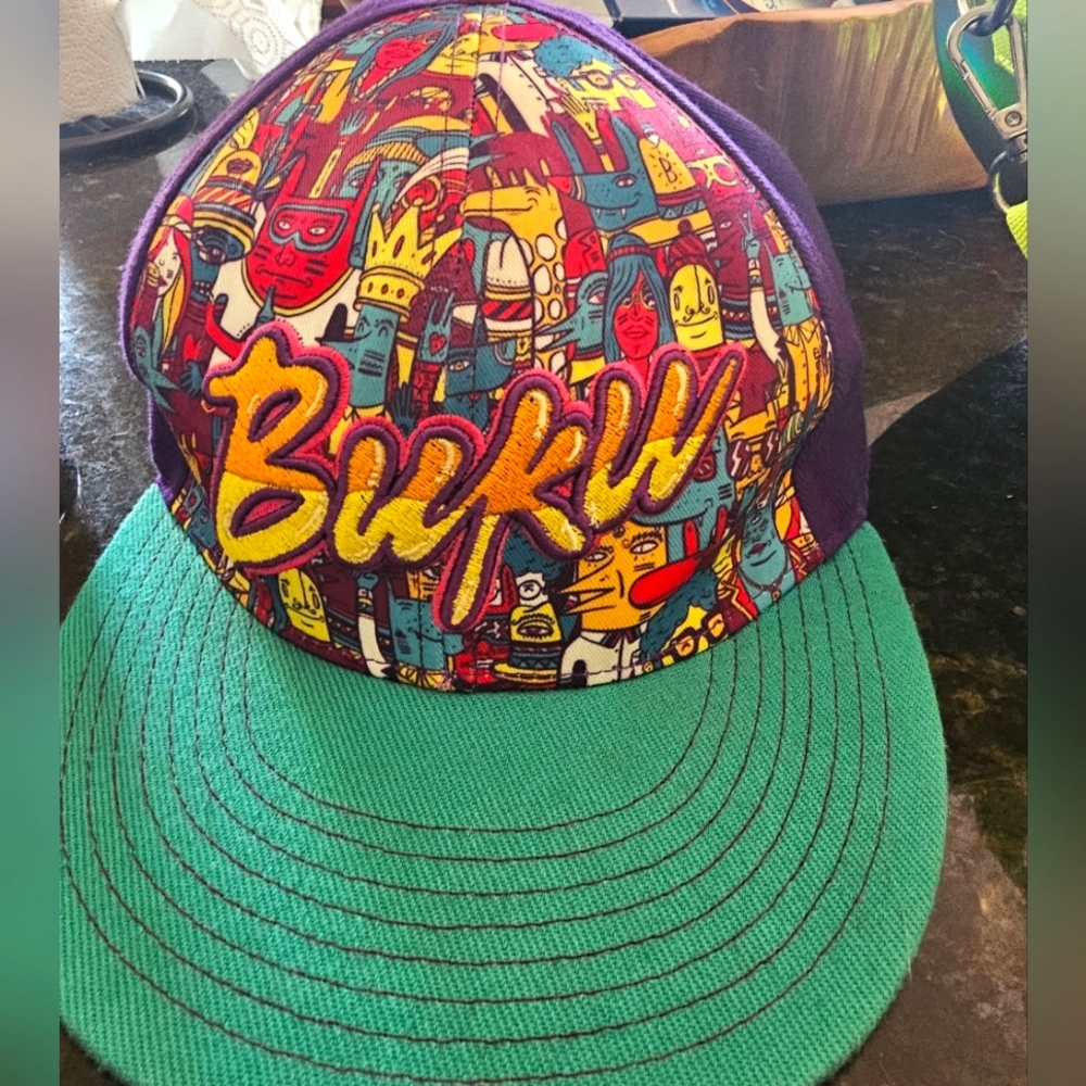 Buku music festival NOLA art funky hat Grassroots California 420 Limited Edition